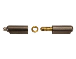 Buyers Products FBP150GF 6" Steel Weld On "Bullet" Hinge with Grease Fitting and Brass Pin and Bushing - BUY FBP150GF