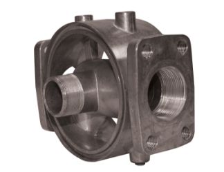 Buyers Products FH325 Filter Head - 1-1/2" NPT - 25 PSI Bypass - HFA3-Series 