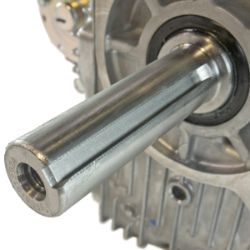 Kawasaki FH680D-S01S 680cc 1-1/8" x 3-15/16" 23hp Engine w/ Muffler - KAW FH680D-JS01S