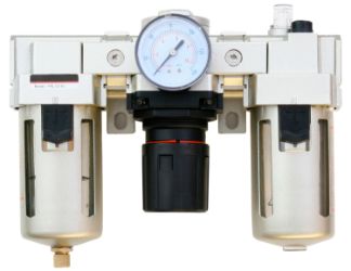 Buyers Products FRL12150 Pneumatic Filter/Regulator/Lubricator - 1/2" NPT - 141 CFM - 150 PSI 