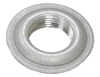 Buyers Products FA025 1/4" Aluminum Stamped Welding Flange - 1.770" OD - .600" Pilot - .134" Thickness 