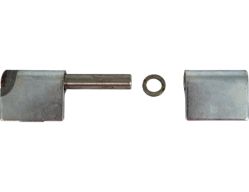 Buyers Products H412550LH Left Hand Butt Hinge - 4" L x 1.25" W with 1/2" Pin - BUY H412550LH