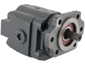 Buyers Products H5036201 H50 Series HydraStar Hydraulic Pump - 2/4 Bolt - 7/8-13 Spline Shaft - 2" Gear Width 