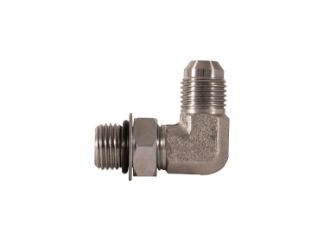 Buyers Products H5515X12 Straight Thread O-Ring 90 Degree Elbow - 3/4" Tube OD x 3/4" Port Size 