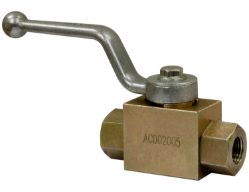 Buyers Products HBVS050 1/2" NPTF 2-Port High Pressure Ball Valve - BUY HBVS050