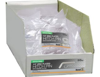 Buyers Products HP545WC Clear Zinc Hitch Pin Assembly - 1/2" x 3.2" 