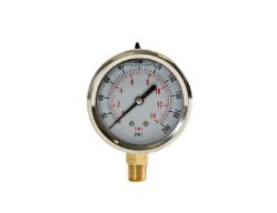 Buyers Products HPGS200 Pressure Gauge (0-200 PSI) - Standard Stem is 1/4" NPT - BUY HPGS200