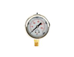 Buyers Products HPGS4 Pressure Gauge (0-4000 PSI) - Standard Stem is 1/4" NPT - BUY HPGS4