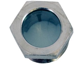 Buyers Products HSG075 3/4" NPT Sight Level Gauge - Zinc Plated 
