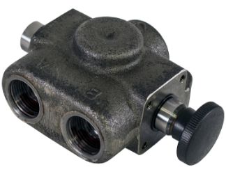 Buyers Products HSV050 Two Position Press Shift Selector Valve - 1/2" NPTF 