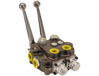 Buyers Products HV233AAG2ED0 Directional Control Valve - 3 Way - Spring Center, 3 Way - Spring Center - Power Beyond 