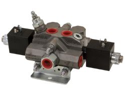 Buyers Products HVE4PRPB 1 x 4 Way w/ One Port Relief Electric Valve w/ Power Beyond - BUY HVE4PRPB