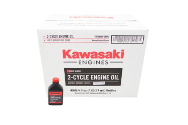 Kawasaki 99969-6084C X48 Case of 48 Bottles of 6.4 oz of K-Tech Blend 50:1 2 Cycle Oil - 2.5 Gallon Mix 