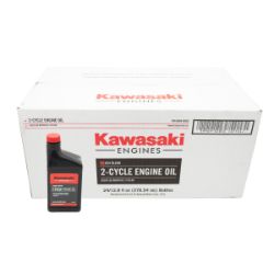 Kawasaki 99969-6085C X24 Case of 24 Bottles of 12.8oz of K-Tech Blend 50:1 2 Cycle Oil - 5 Gallon Mix 