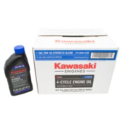 Kawasaki 99969-6298 X12 Case of 12 Quarts of K-Tech SAE 20W-50 4-Cycle Engine Oil Case of 12 Quarts of K-Tech SAE 20W-50 4-Cycle Engine Oil