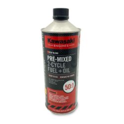 Kawasaki 99969-6559 K-Tech Blend Pre-Mixed 2-Cycle Fuel and Oil (1 Quart) K-Tech Blend Pre-Mixed 2-Cycle Fuel and Oil (1 Quart)