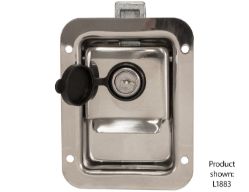 Buyers Products L1980 Locking Junior Size Rust Resistant Steel Single Point Latch - Weld On - BUY L1980