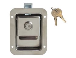 Buyers Products L1980 Locking Junior Size Rust Resistant Steel Single Point Latch - Weld On - BUY L1980