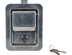 Buyers Products L3980 Locking Rust Resistant Steel Single Point Latch - Weld-On - BUY L3980