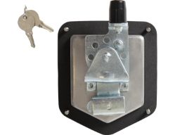Buyers Products L8816R Heavy-Duty Standard Size Flush Mount Folding T-Handle with Triple Point Latch and Roller - BUY L8816R