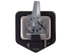 Buyers Products L8835 Folding T-Handle Latch with Triple Latch Point and Mounting Holes - Rods Included - BUY L8835