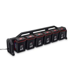 Toro 66550 60V MAX Flex-Force 12A 6-Port Lithium-Ion Charger 