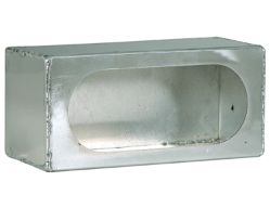 Buyers Products LB383ALSM Single Oval Light Box - Smooth Aluminum (3" x 8" x 3") - BUY LB383ALSM