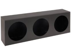 Buyers Products LB6183SST Triple Round Light Box - Stainless Steel (6" x 18" x 3") - BUY LB6183SST