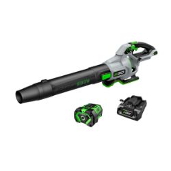 EGO LB6703 670CFM 56V Handheld Blower Kit w/ 2 Nozzles, 4.0Ah Battery & 320W Charger 