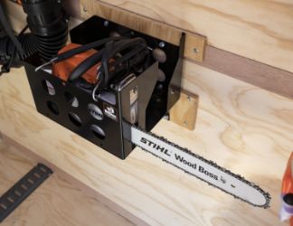 Buyers Products LT15 Trailer Multi-Rack for Protecting Hedge Trimmers Chainsaws or Handheld Blowers 