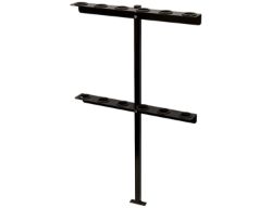 Buyers Products LT35 Hand Tool Rack for Open Trailers Holds 6 Straight Handle Tools 