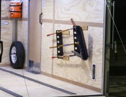 Buyers Products LT37 Hand Tool Rack for Closed Trailers Holds 6 Straight Handle Tools - BUY LT37