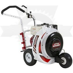 Little Wonder 9390-12-01 Optimax 2530cfm 13hp Gas Walk Behind Self-Propelled Leaf Blower w/ Honda GX390 Engine 