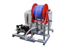 Maruyama MSD41-100 100-Gallon Skid Sprayer w/ Honda GX160 Engine & Manual Reel Maruyama MSD41-100, MSD41-100 skid sprayer, 100 gallon skid sprayer, Maruyama sprayer, Honda GX160 sprayer, professional skid sprayer, pest control sprayer, lawn care sprayer, agricultural sprayer