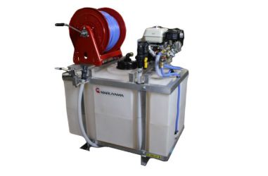 Maruyama MSD41-100T 100-Gallon Skid Sprayer w/ Honda GX160 Engine & Manual Hose Reel Maruyama MSD41-100T, MSD41-100T Skid Sprayer, Maruyama Skid Sprayer, 100 Gallon Skid Sprayer, Honda GX160 Skid Sprayer, Manual Reel Sprayer, Professional Skid Sprayer, Agricultural Sprayer, Pest Control Sprayer, Lawn Care Sprayer, UNIFLOW Pump Sprayer