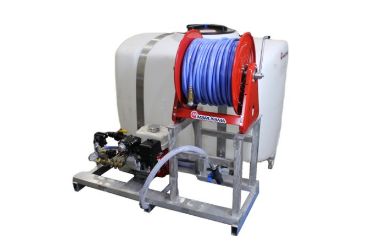 Maruyama MSD41-200E 200-Gallon Skid Sprayer w/ Honda GX160 Engine & Electric Hose Reel Maruyama MSD41-200E, MSD41-200E, Maruyama skid sprayer, 200 gallon skid sprayer, electric hose reel sprayer, commercial sprayer, Honda GX160 sprayer, UNIFLOW pump sprayer, agricultural sprayer, pest control sprayer