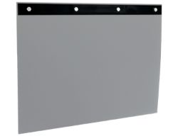 Buyers Products MFW2375PKGD Set of Black Powder Coated Mudflap Bolting Plate for All 24" Splash Guards 