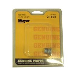 Meyer 21805C Red Bushing 1/4 to 1/8 NPT 