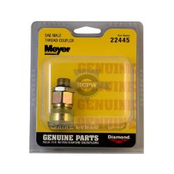 Meyer 22445C SAE Male Threaded Coupler 