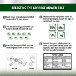 MTD 1773600 Drive Belt - MTD 1773600