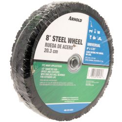 MTD 490-322-0004 8" X 1.75" Steel Wheel - MTD 490-322-0004