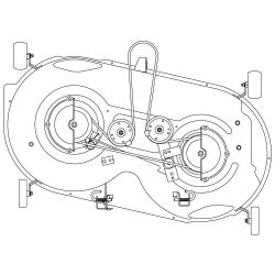 MTD 490-501-Y009 46" LT-5 Deck Belt - MTD 490-501-Y009