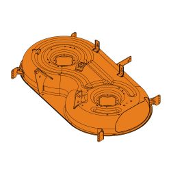 MTD 983-05076A-0606 42" 4W Deck Shell 