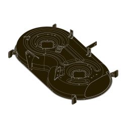 MTD 983-05076A-0691 42" 4W Deck Shell 