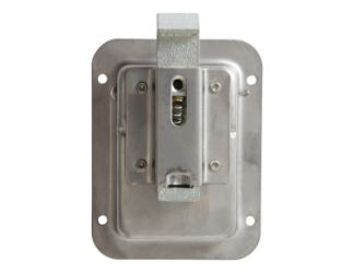 Buyers Products N1980 Non-Locking Junior Size Rust Resistant Steel Single Point Latch - Weld-On 