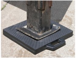 Buyers Products OP24X24R Rubber Outrigger Pad - 24" x 24" x 2" - BUY OP24X24R