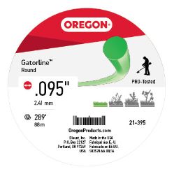 Oregon 21-395 Gatorline Round .095 Inch 1lb Donut - OEP 21-395