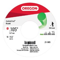 Oregon 21-505 5lb Spool of Round .105 Gatorline - OEP 21-505