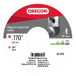 Oregon 22-070 5lb Spool of Magnum Square .170 Gatorline - OEP 22-070
