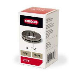 Oregon 22273C 3/8-8 Tooth Standard 7 Spline SD7 Oregon Rim 10 PACK (22273C) 
